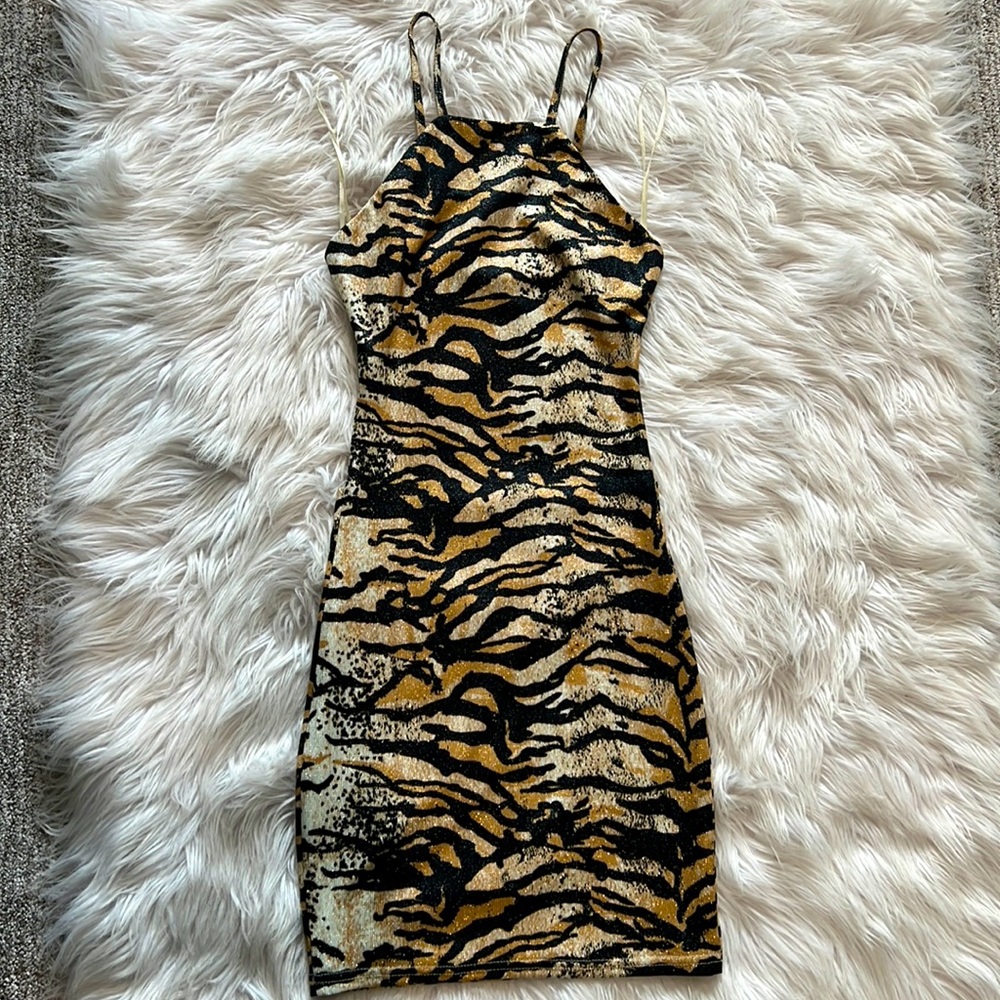 Superdown leopard dress